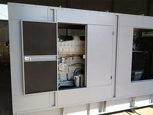 291 kW Cummins C400D5e diesel generator and customized enclosure for Novorossiysk seaport