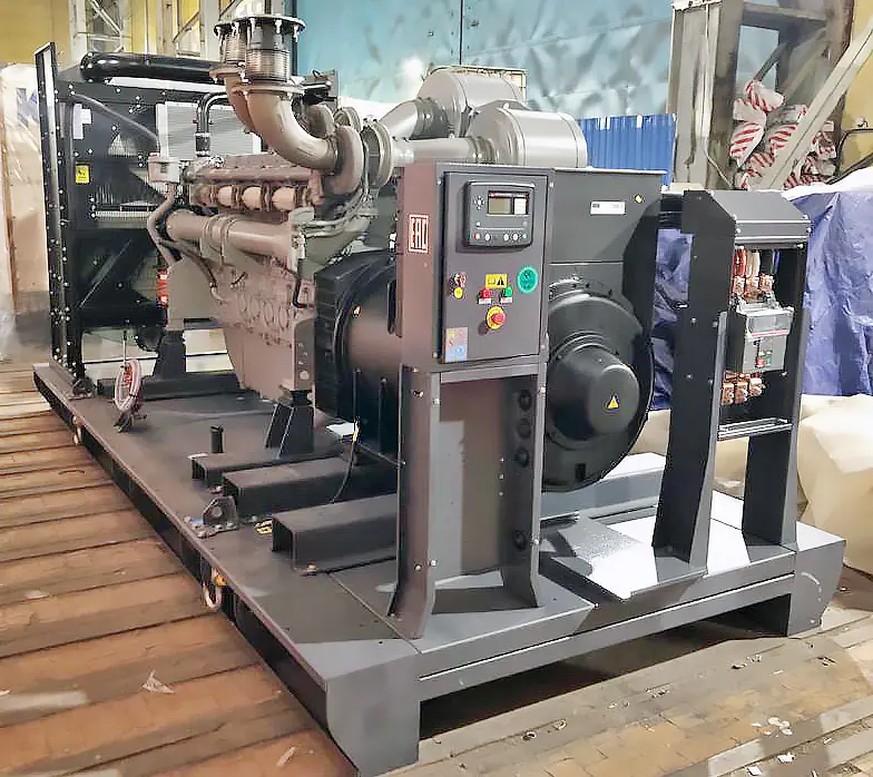 800 kW diesel genset for Mail.ru Group corporation data processing center in Saint Petersburg