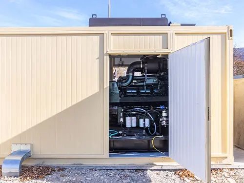 650 kW Doosan diesel genset for Gelendzhik Arena entertainment complex