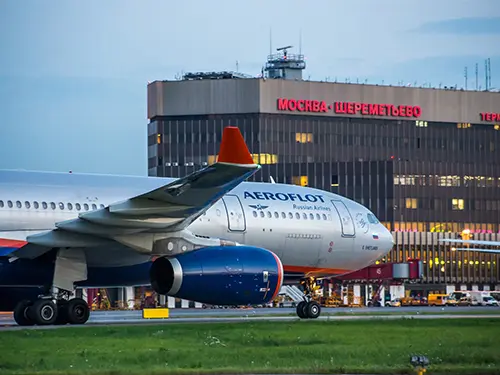 Two mobile diesel genset with a total capacity of 350 kW for Aeroflot