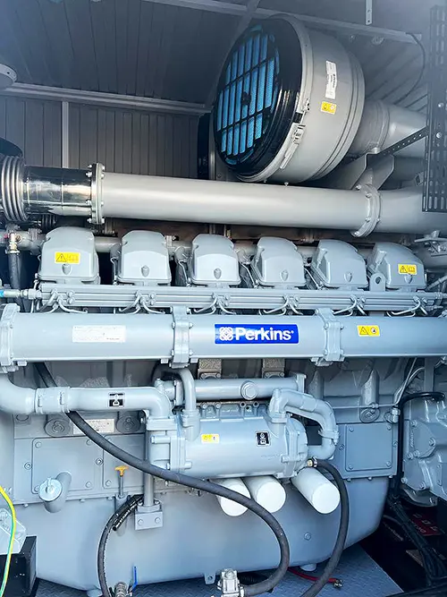 1 MW diesel genset for Artfruit berry distributor warehouses