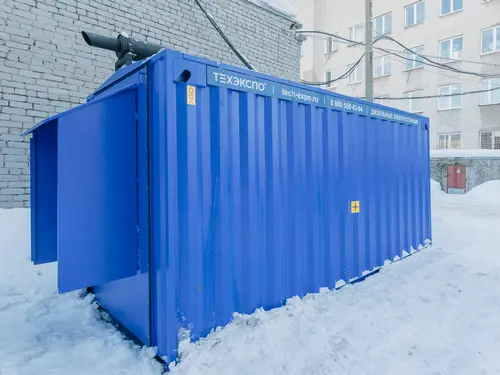 320 kW diesel genset for a COVID hospital in Murmansk