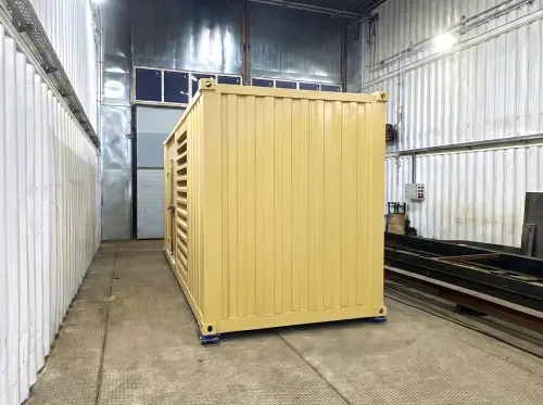 Delivery of a block container for the placement of a DGS, with packaging of a 720 kW toll DGS – фото 7 из 13