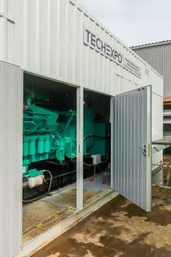 Three containerized DGs Cummins by 1200 kW for standby power supply for water reservoir – фото 9 из 19