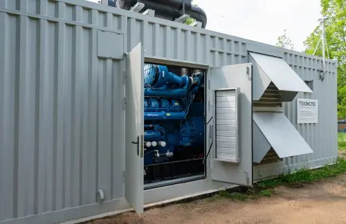 Supply of 1200 kW genset, UPS , start-up and shakedown for a construction company in the Moscow region  – фото 13 из 27