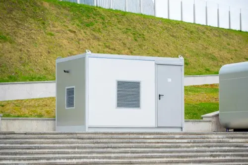 Supply of 32 kW generator set in a panel container «North» for a coffee shop in St. Petersburg (ETLON COFFEE LLC) – фото 8 из 26