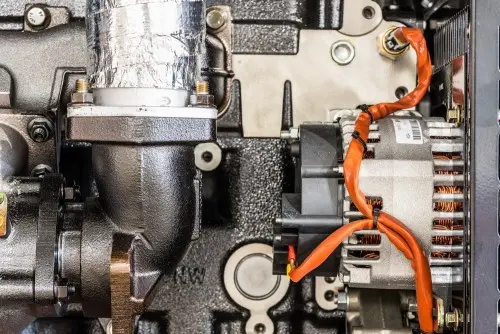 80 kW enclosed diesel generator set for Western High-Speed Diameter in Petersburg – фото 22 из 35