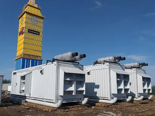 3 MW Cummins power supply package for Rosgeologia JSC drill units with 6,3/0,4 kW transformers 