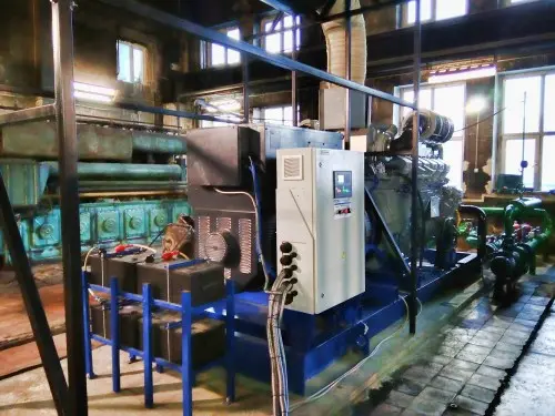 Demounting a 34 tons diesel genset and installing new 1 MW diesel gensets for MRSK Severo-Zapada (Rosseti) – фото 37 из 48