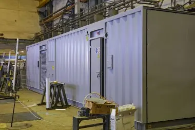 Цельносварной контейнер для размещения газотурбинной электростанции АЭС-2500 – фото 2 из 10