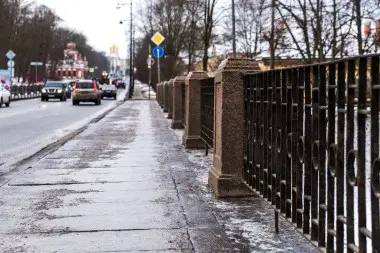  Проезжая часть плотины по ул.Садовой в г.Пушкин и проезжая часть Тверского моста в г.Колпино – фото 14 из 16