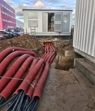 Autonomous generating center (AGC) consisting of three diesel generators with a total capacity of 3600 kW for the Wildberries warehouse complex – фото 64 из 95