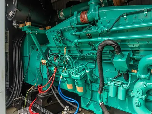 Three containerized DGs Cummins by 1200 kW for standby power supply for water reservoir