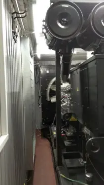 1 MW diesel genset with a voltage of 6,3 kV for a Goznak JSC branch in Saint Petersburg – фото 28 из 73