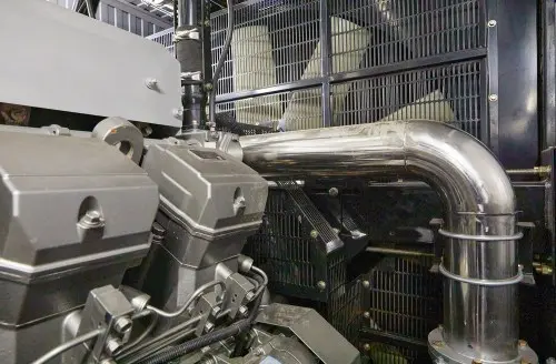 1.6 MW containerized diesel genset with 200 kW load resistor to Karelia for Glabrybvod Federal State Budgetary Institution – фото 9 из 15