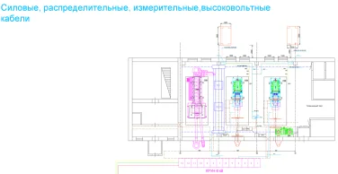 Demounting a 34 tons diesel genset and installing new 1 MW diesel gensets for MRSK Severo-Zapada (Rosseti) – чертеж из проектной документации 21 из 35