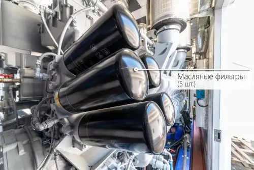 2547 kW containerized German MTU diesel genset for the NOVATEK gas company – фото 28 из 74