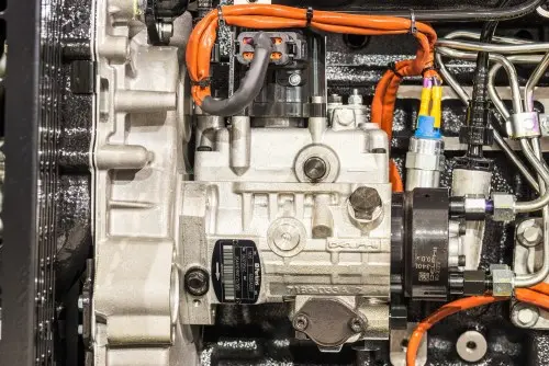 80 kW enclosed diesel generator set for Western High-Speed Diameter in Petersburg – фото 16 из 35