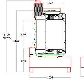 160 kW Green Power DG for bridge construction – чертеж из проектной документации 1 из 4