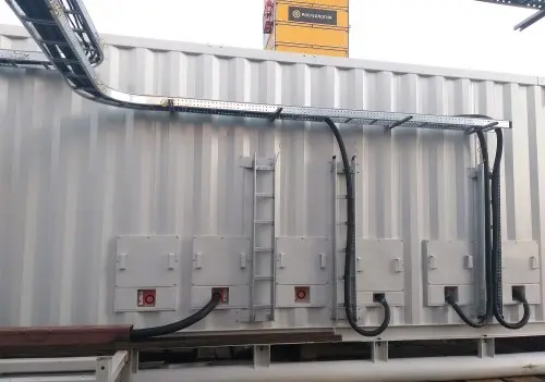 4 skid-mounted containers 12 meters each for the power supply of a driller in Siberia  – фото 16 из 21