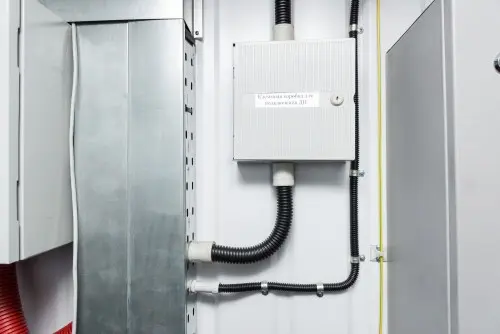 100 kW diesel generator set on a YAMZ engine for Vyborg television and broadcasting shop of the Russian television and broadcasting network – фото 38 из 65