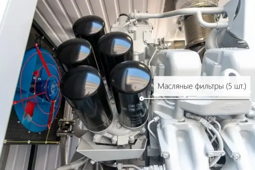 2547 kW containerized German MTU diesel genset for the NOVATEK gas company – фото 24 из 74