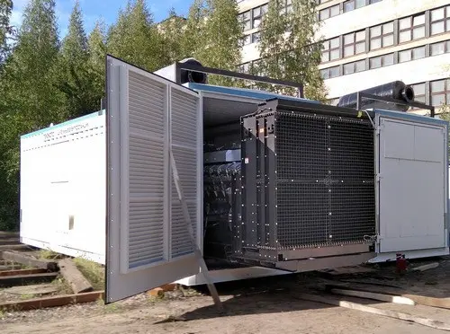 4 MW high-voltage power supply package for the Baltic gas chemical complex in Ust-Luga