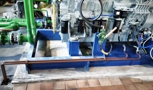 Demounting a 34 tons diesel genset and installing new 1 MW diesel gensets for MRSK Severo-Zapada (Rosseti) – фото 36 из 48