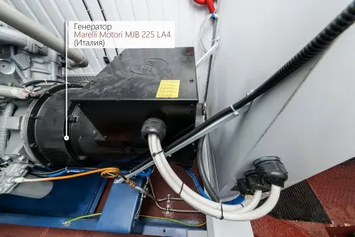 100 kW diesel generator set on a YAMZ engine for Vyborg television and broadcasting shop of the Russian television and broadcasting network – фото 14 из 65