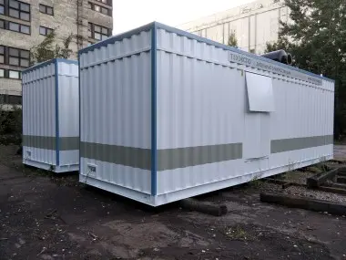 Два блок-контейнера для высоковольтного энергокомплекса в Усть-Луге – фото 1 из 10