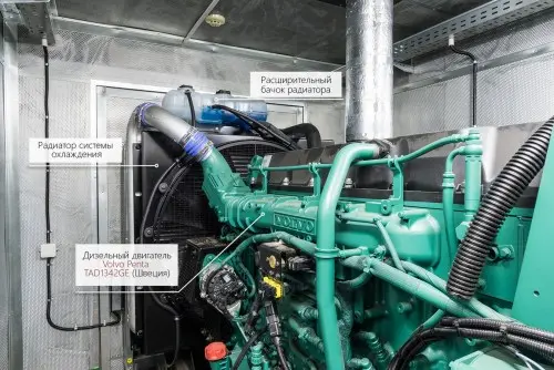 280 kW diesel generator on a container on the chassis and 60 kW UPS for Murmansk Administration building – фото 6 из 80