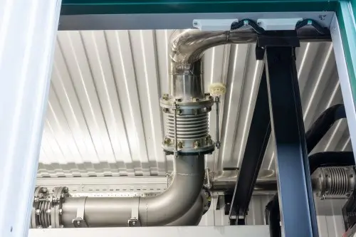 1200 kW two high-voltage diesel gensets in parallel with a 6,З kV switchgear for lumber production – фото 14 из 39