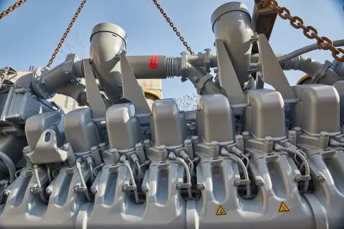 2547 kW containerized German MTU diesel genset for the NOVATEK gas company – фото 69 из 74