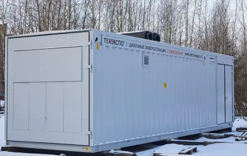 1200 kW Cummins C1675D5 containerized diesel genset with reduced noise level for Petrovax pharmaceutical manufacturer  – фото 19 из 25