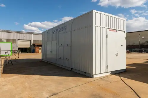 Three containerized DGs Cummins by 1200 kW for standby power supply for water reservoir – фото 18 из 19
