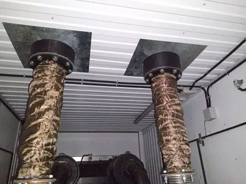 Delivery of a block container for the placement of a DGS, with packaging of a 720 kW toll DGS – фото 9 из 13
