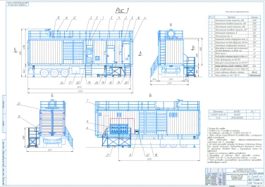 Techexpo International Project: new supply of equipment of 4000 kW total capacity to Akkuyu NPP in Turkey – чертеж из проектной документации 2 из 10