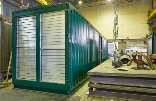 Two 1200 kW 10,5 kV containerized HV diesel gensets for a strategic site – фото 7 из 25