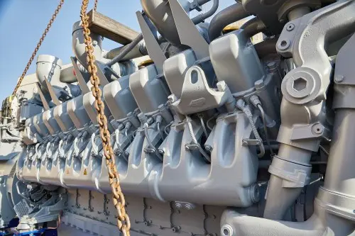 2547 kW containerized German MTU diesel genset for the NOVATEK gas company – фото 68 из 74