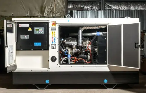 80 kW enclosed diesel generator set for Western High-Speed Diameter in Petersburg – фото 35 из 35