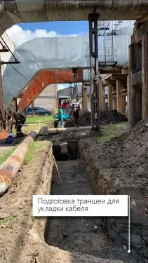 DGS of 50/400/520/1200 kW, installation of foundations, laying of a cable route, modernization of VRU-3/RU-04 and automation for Kaliningradteploset – фото 50 из 72