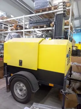 160 kW diesel genset for backup power supply of elevators and light posts for Yakovlevsky Severstal ore mining and processing enterprise  – фото 7 из 10