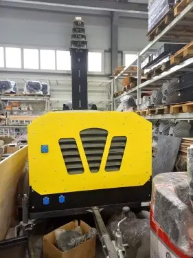 160 kW diesel genset for backup power supply of elevators and light posts for Yakovlevsky Severstal ore mining and processing enterprise  – фото 8 из 10