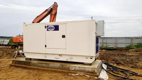 Encased 120 kW DG powered by a Perkins engine for MTS Modular Data Processing Center in the Leningrad region – фото 8 из 8