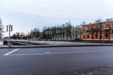  Проезжая часть плотины по ул.Садовой в г.Пушкин и проезжая часть Тверского моста в г.Колпино – фото 5 из 16