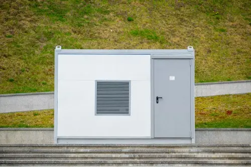 Supply of 32 kW generator set in a panel container «North» for a coffee shop in St. Petersburg (ETLON COFFEE LLC) – фото 9 из 26