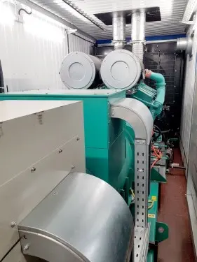 Mobile 800 kW diesel genset Cummins with a 3000-liter fuel tank to Norilsk for processing non-ferrous scrap – фото 13 из 17