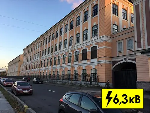 1 MW diesel genset with a voltage of 6,3 kV for a Goznak JSC branch in Saint Petersburg