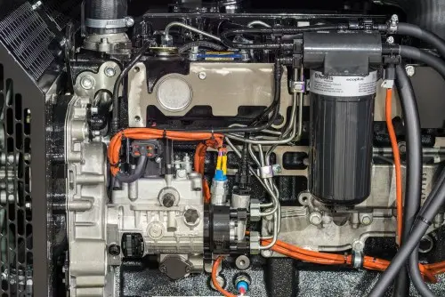 80 kW enclosed diesel generator set for Western High-Speed Diameter in Petersburg – фото 9 из 35