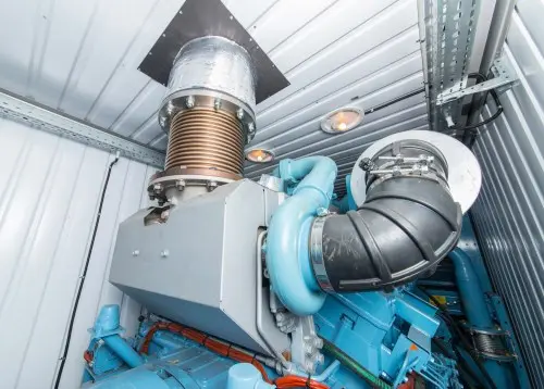 1200 kW containerized diesel genset for a Kabardino-Balkar perinatal center – фото 10 из 40